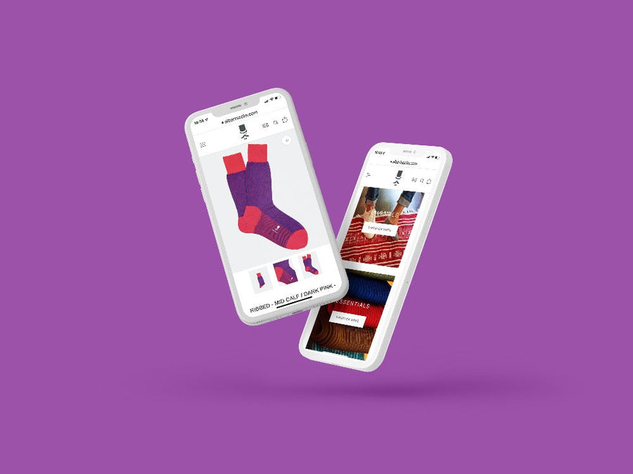 Albert-socks.com Gestion de projet E-commerce dans la mode Agence Shopify Plus & Expert Shopify