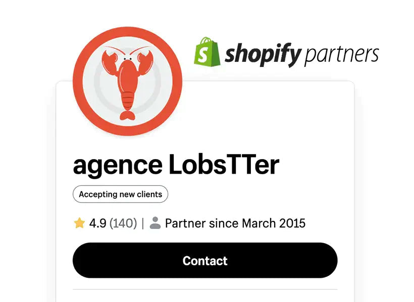 Agence Shopify à Nîmes 30 - Agence lobsTTer