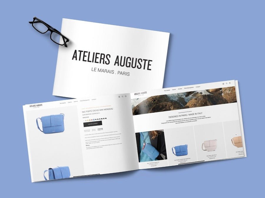 Ateliers - Auguste.fr Ecommerce Maroquinerie sur Shopify - Migration depuis Prestashop - Agence Shopify Plus & Expert Shopify