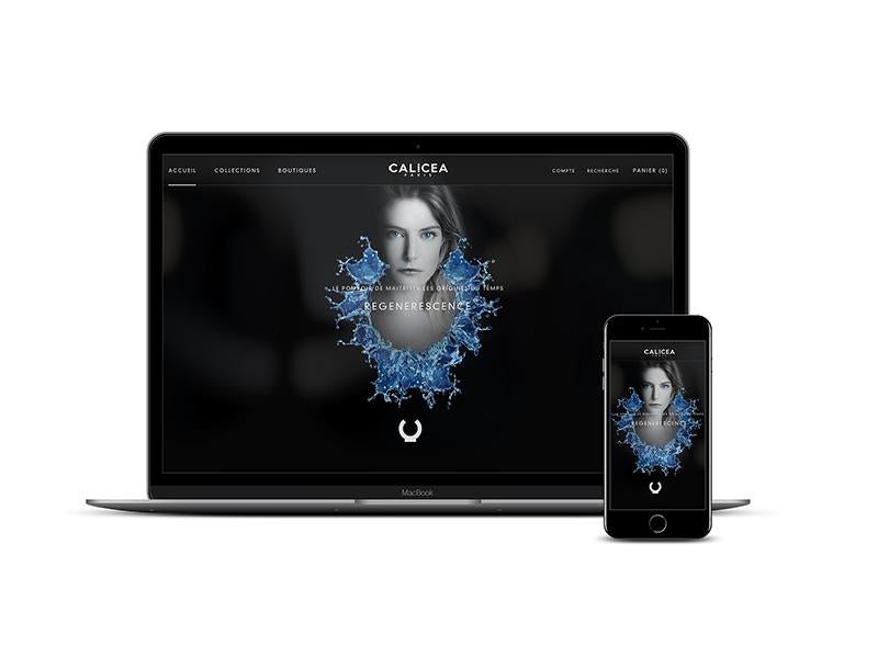 Calicea - paris.com Création d'un connecteur logisticien et d'une gestion BtoB des produits - Agence Shopify Plus & Expert Shopify