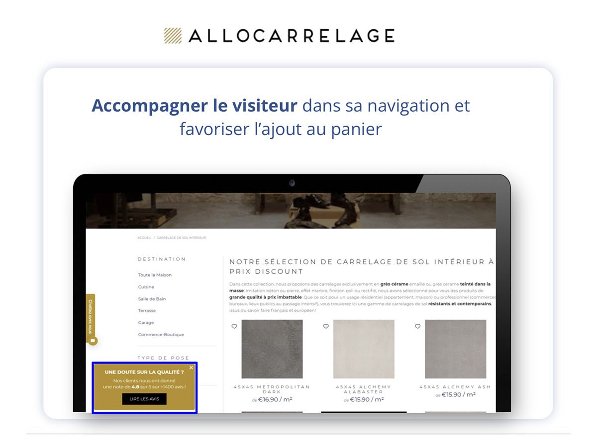Comment proposer des messages de réassurance et maximiser l'achat ? - Agence Shopify Plus & Expert Shopify