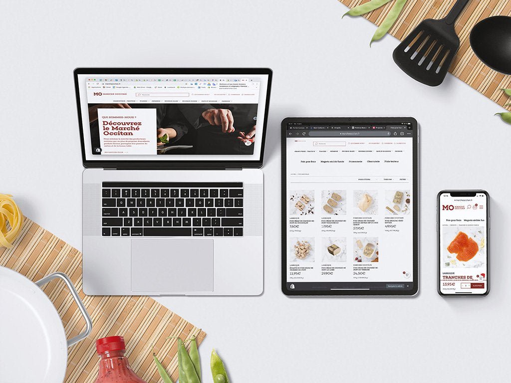 Marché Occitan.fr exemple de solutions e - commerce pour l'alimentaire - Agence Shopify Plus & Expert Shopify
