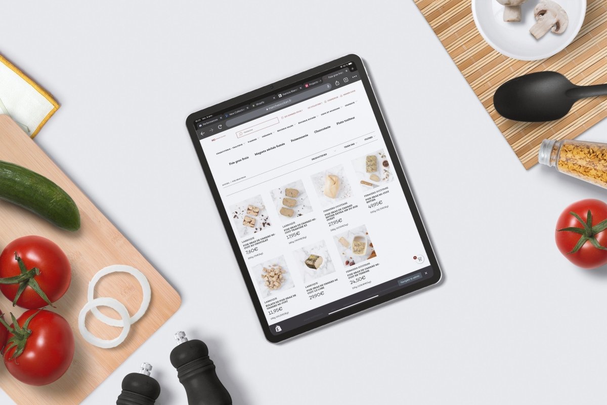 Marché Occitan.fr exemple de solutions e - commerce pour l'alimentaire - Agence Shopify Plus & Expert Shopify