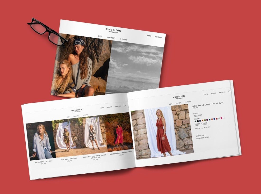 Maredilatte.fr Refonte boutique de mode sur Shopify Advanced - Agence Shopify Plus & Expert Shopify