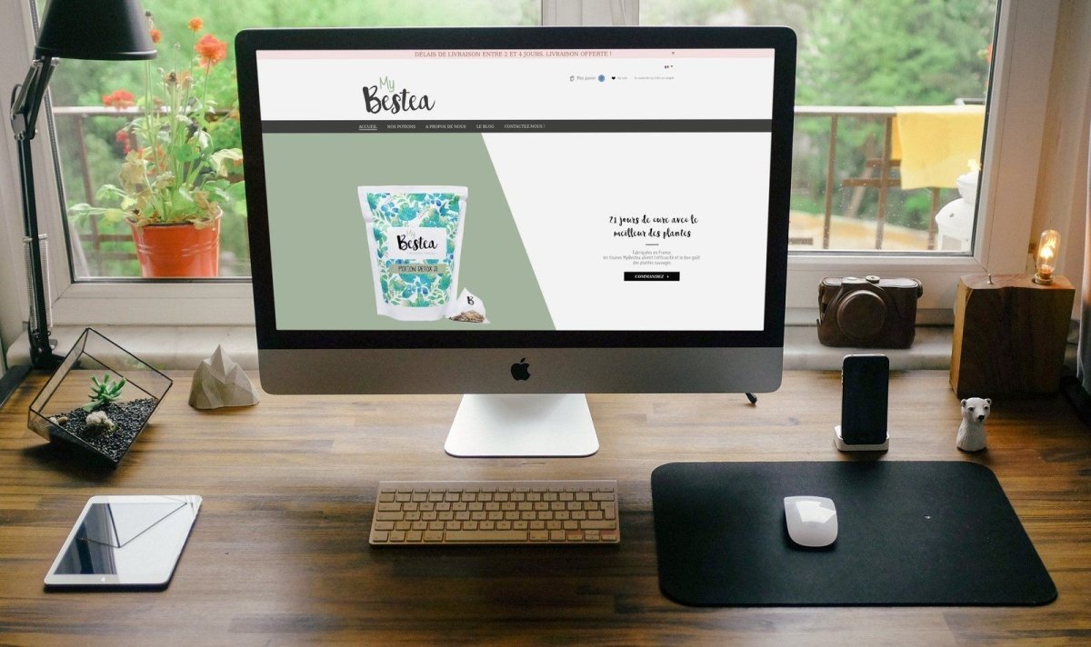 Mybestea.com création d'un site e - commerce de thé - Agence Shopify Plus & Expert Shopify