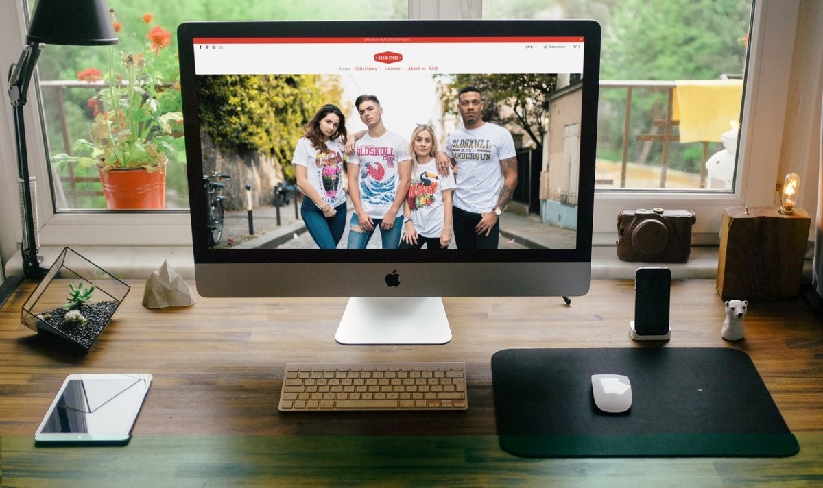 Obawi.com Création d'un site e - commerce de T-Shirts vintage - Agence Shopify Plus & Expert Shopify