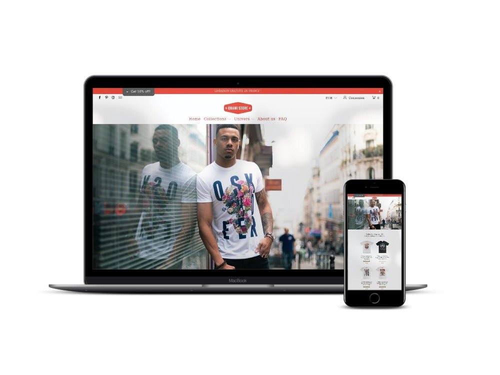 Obawi.com Création d'un site e - commerce de T-Shirts vintage - Agence Shopify Plus & Expert Shopify