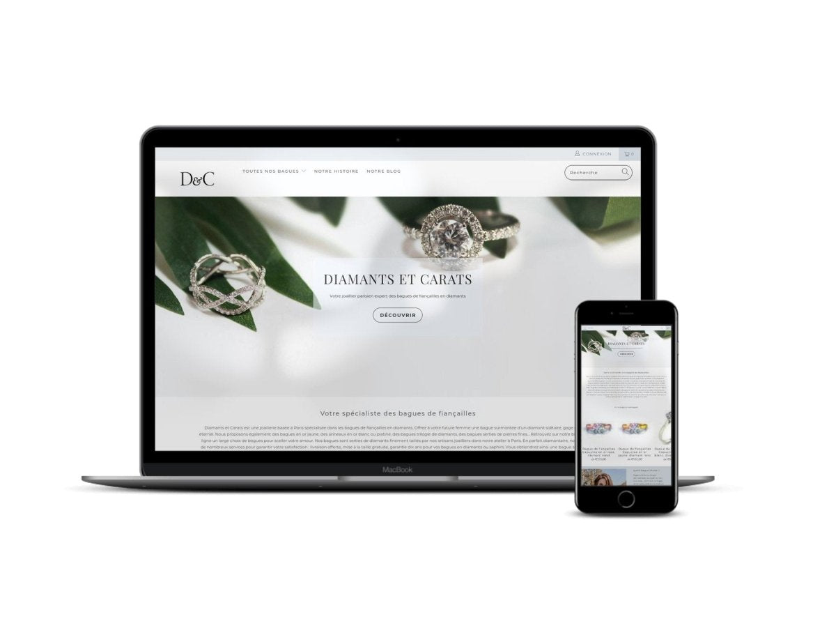 Optimisation référencement naturel / SEO pour bijouterie en ligne - Agence Shopify Plus & Expert Shopify
