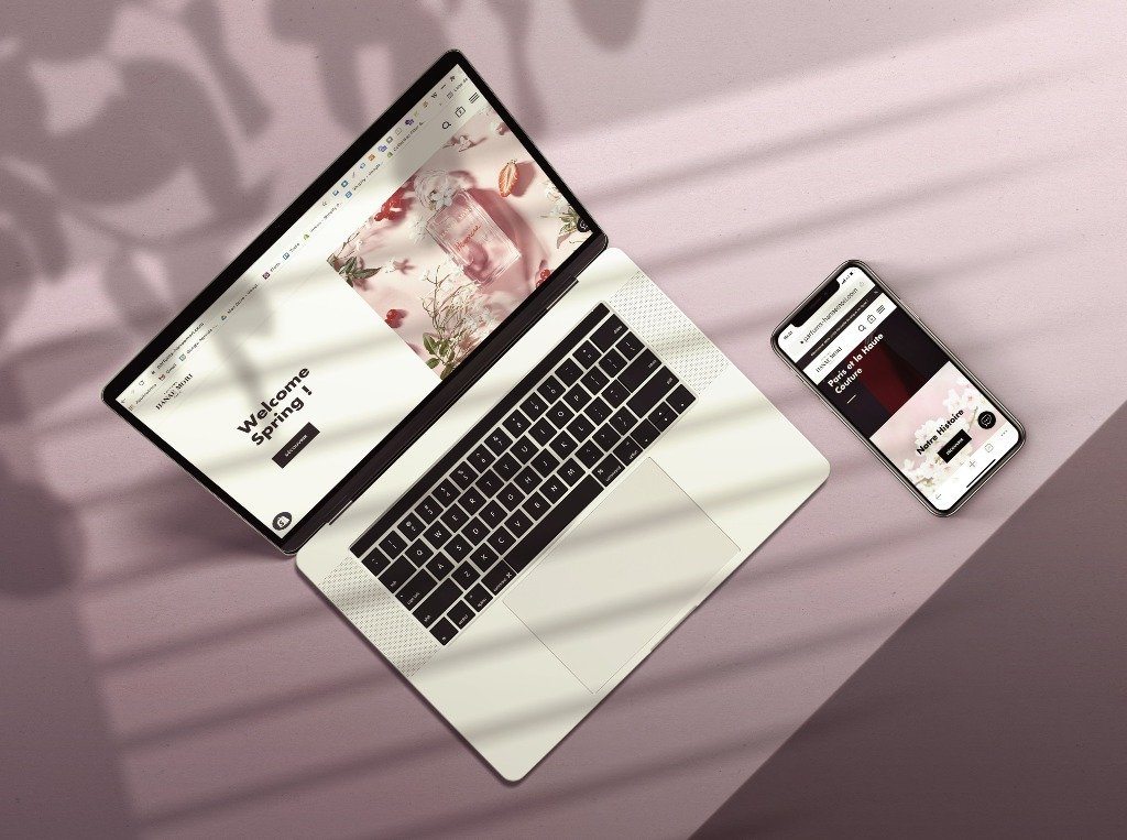 Parfums Hanae Mori.com Refonte & Migration Prestashop vers Shopify - Agence Shopify Plus & Expert Shopify