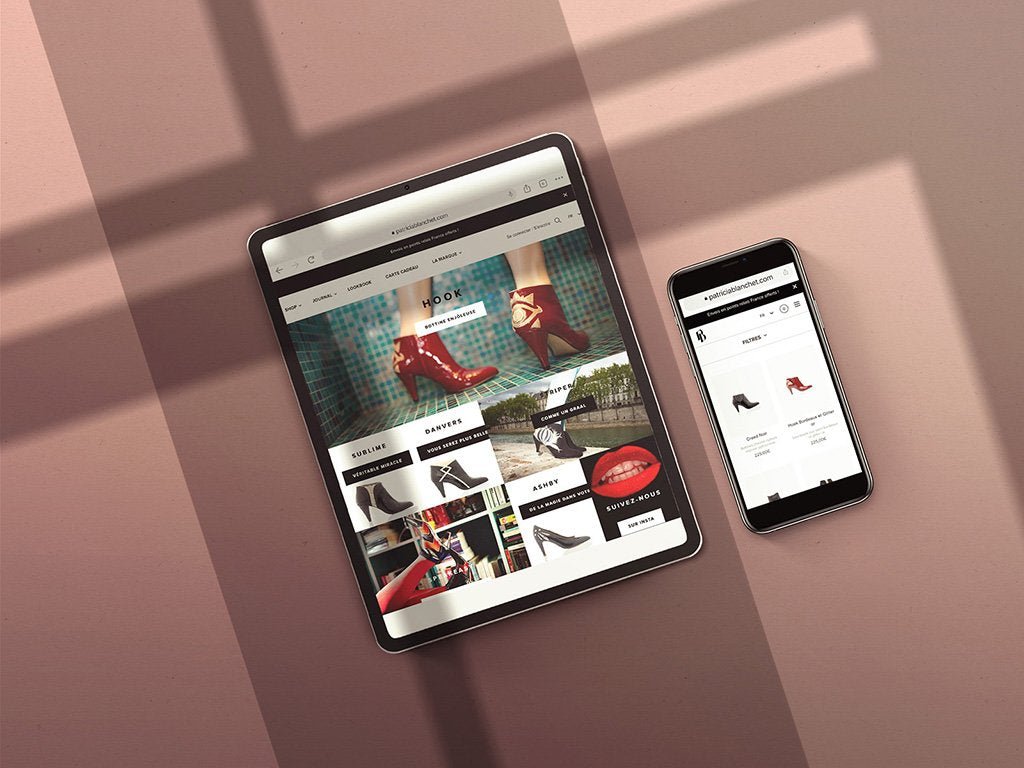 Patricia Blanchet.com Migration depuis Magento + Wordpress + Tumblr - Agence Shopify Plus & Expert Shopify