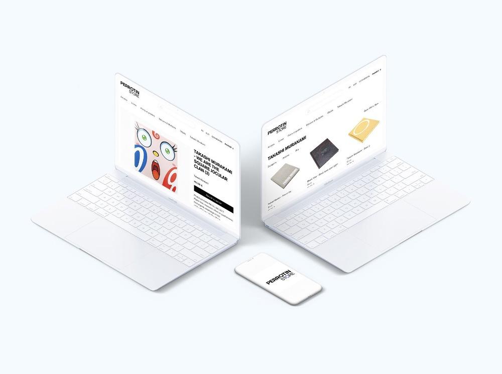 Perrotin store.com Migration - Refonte from Scratch - API Multi stores - Agence Shopify Plus & Expert Shopify