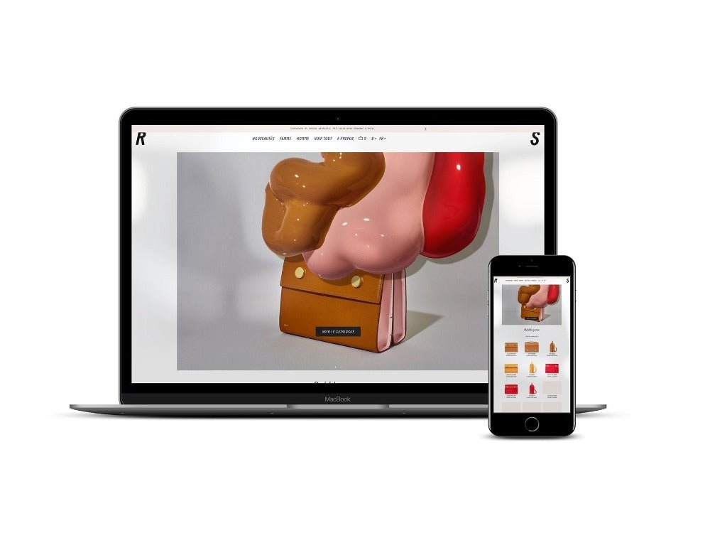 RSVP - paris.com Création d'une boutique Shopify Plus internationale de maroquinerie - Agence Shopify Plus & Expert Shopify