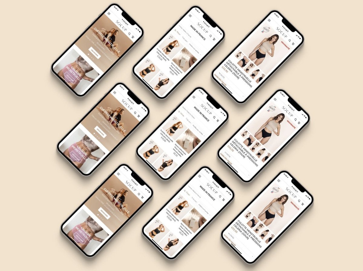 Socup.fr Migration depuis Magento vers Shopify Plus et refonte graphique - Agence Shopify Plus & Expert Shopify