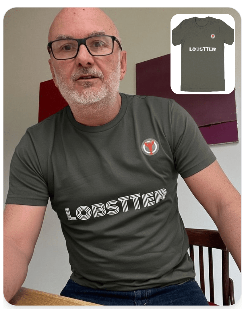 T-shirt kaki 2 lobsTTer agence shopify plus - Agence Shopify Plus & Expert Shopify