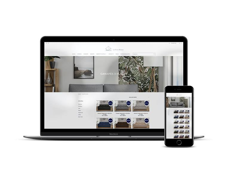 La petite maison du mobilier.fr Refonte et ameliorations d'un site de mobilier Agence Shopify Plus & Expert Shopify