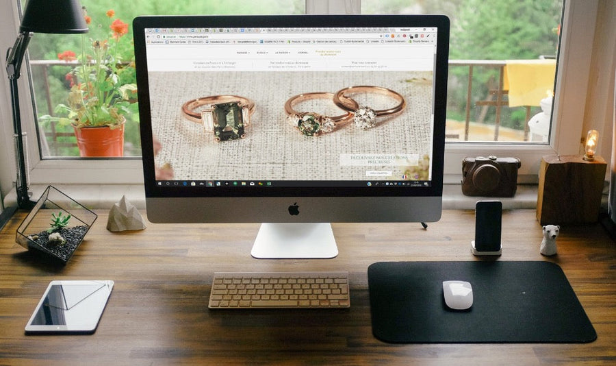 Refonte site E-commerce de bagues et bijoux / Installation d'un thème responsive Agence Shopify Plus & Expert Shopify