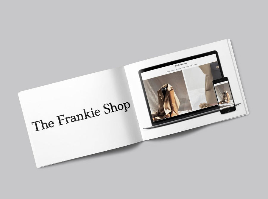 The Frankie Shop.com Refonte e-commerce et déploiement à l'international Shopify Plus site shopify lobsTTer agence certifiée par Shopify Agence Shopify Plus & Expert Shopify